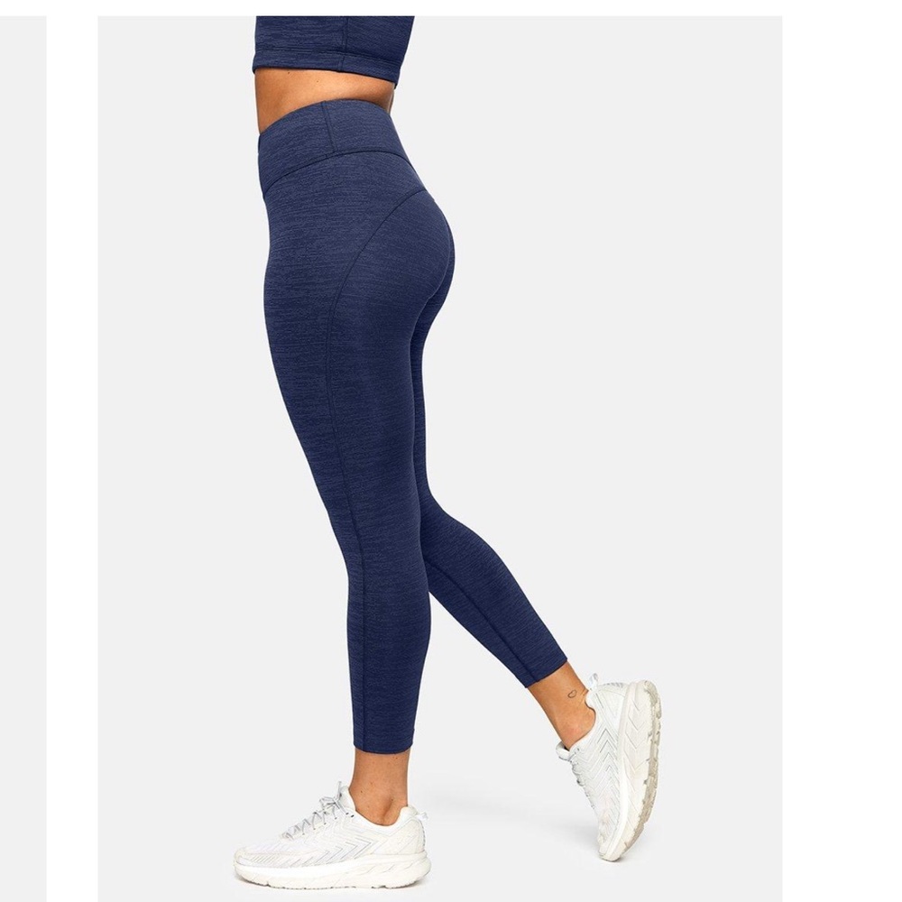 Outdoor Voices Techsweat Crop Flex Leggings. XL. Baltic.